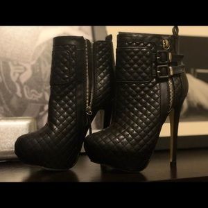 Black booties